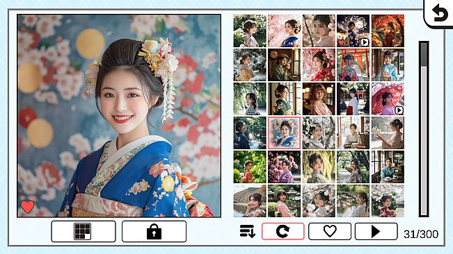 AI Gallery ”Kimono”