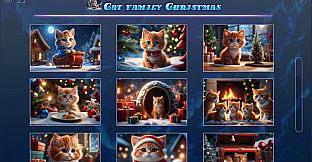 Master of Pieces Jigsaw Puzzles - Cat Family Christmas