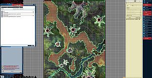 Fantasy Grounds - Starfinder RPG - Flipmat-Jungle World