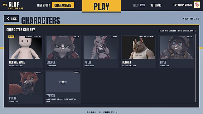 GLHF - No Refund Club