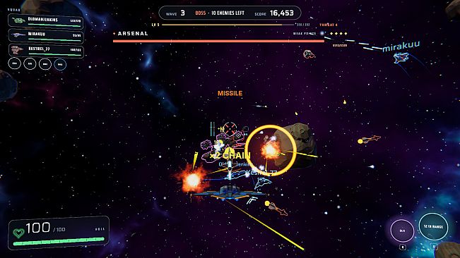 Spaceship Wars Together