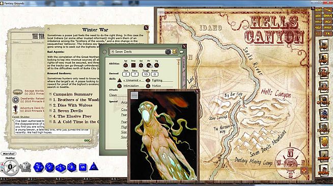 Fantasy Grounds - Deadlands: The Great Northwest Trail Guide