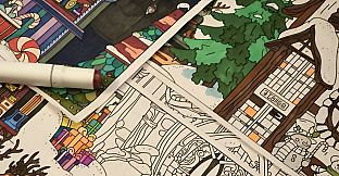 FIND KITTENS 8: Happy New Year - Coloring Book