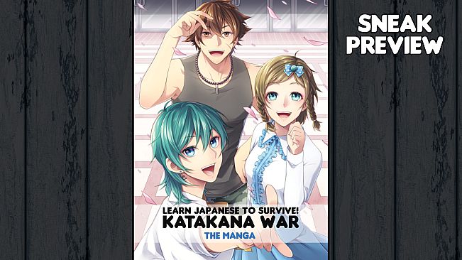 Learn Japanese To Survive! Katakana War - Manga + Art Book