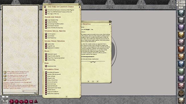Fantasy Grounds - Treasury of the City (PFRPG)