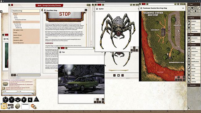 Fantasy Grounds - Savage Saturday Cinema: Final Rest Stop