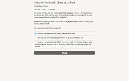 A Study in Steampunk: Choice by Gaslight