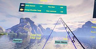 VR Fishing at Lotus Lakes