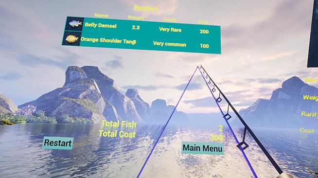 VR Fishing at Lotus Lakes