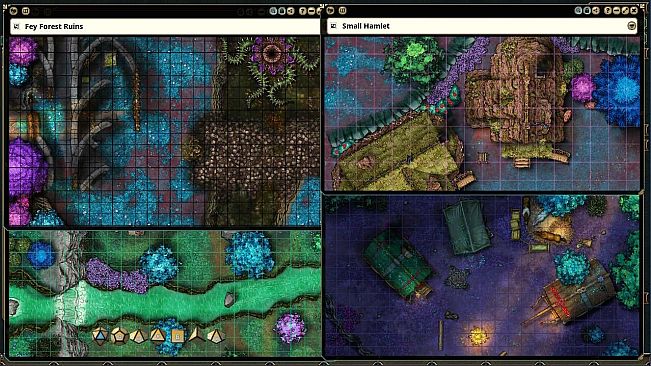 Fantasy Grounds - Map Collection - Fey Realm