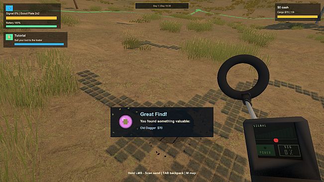 Metal Detector Island