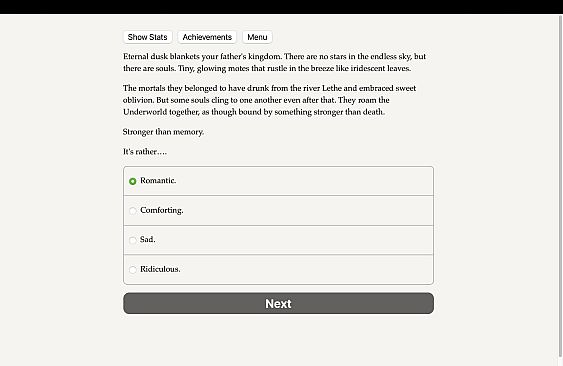 Hearts in Hades: Divine Passion