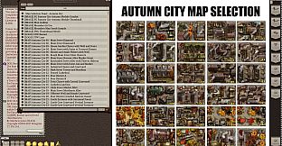 Fantasy Grounds - Meander Map Pack: Autumn City (Map Pack)