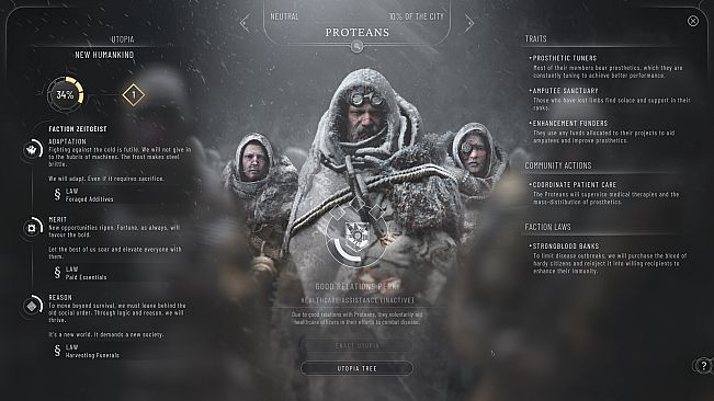 Frostpunk 2: Fractured Utopias