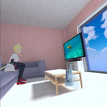 Invisible Man VR In Eleanor's room