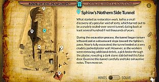 Riddle of the Sphinx (DCL) Book of the Dead Ends (in-game hints+solutions)