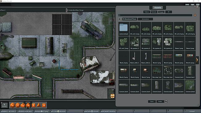 Fantasy Grounds - FG Abandoned Places Map Pack 2