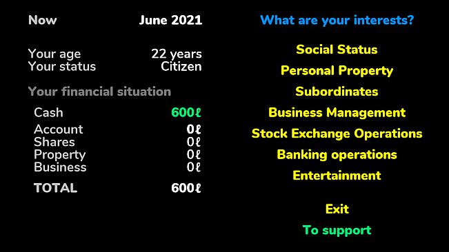 Career of the President