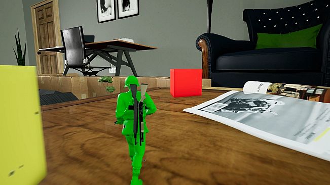 Plastic Men: War never changes