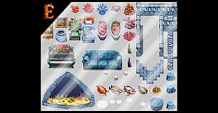 RPG Maker MZ - Emberatix - Coral Theme Tileset