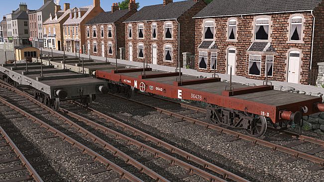 Trainz 2022 DLC - BR Grouping Flat Wagon Pack 1