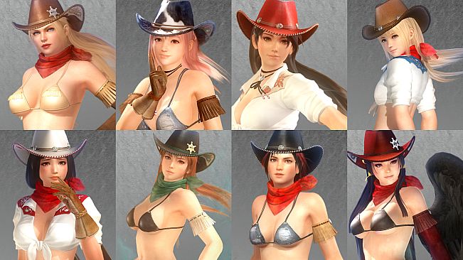 DOA5LR Rodeo Time Costume Set