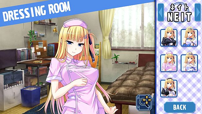 Pretty Girls Mahjong Solitaire - Blue