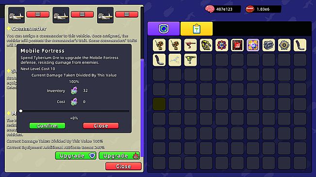 Bomb Vehicle The Idle Clicker - Megoliath Armed Reclamation Vehicle