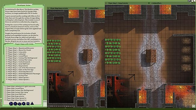 Fantasy Grounds - Map Pack Fantasy Locations (Map Pack)