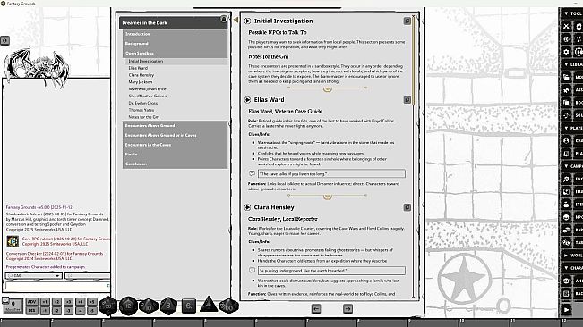 Fantasy Grounds - Dreamer in the Dark