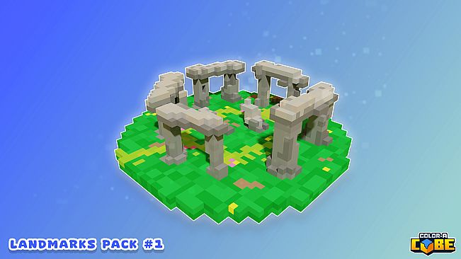Color a Cube - Landmarks Pack #1