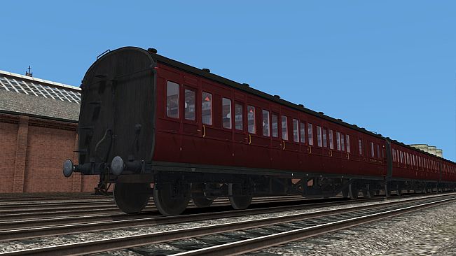TS Marketplace: LMS Period 1 Non-Corridor Coach Pack BR Crimson