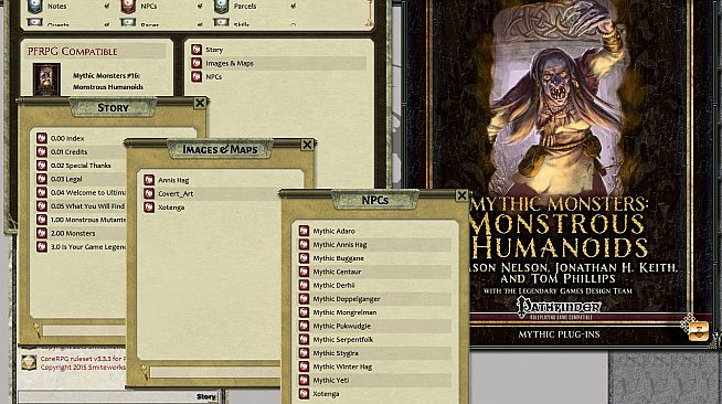 Fantasy Grounds - Mythic Monsters Monstrous Humanoids (PFRPG)