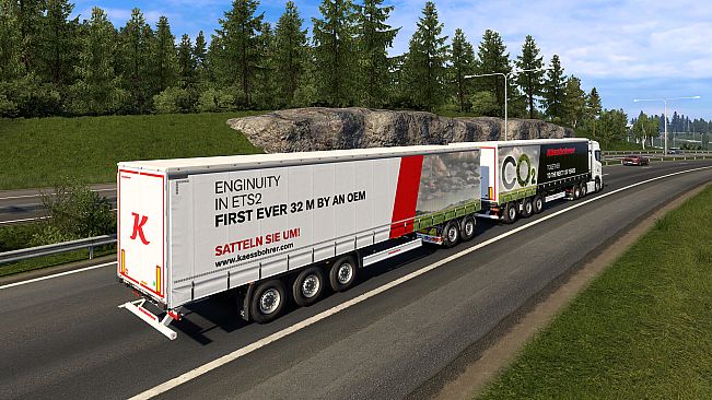 Euro Truck Simulator 2 - Kässbohrer Trailer Pack