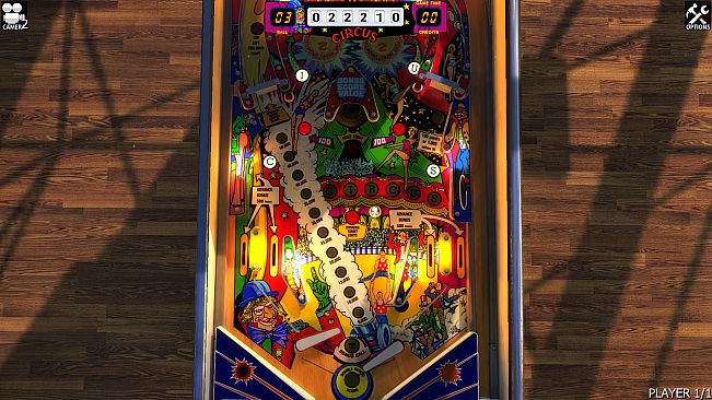 Zaccaria Pinball - Circus Table