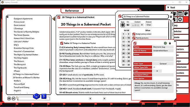 Fantasy Grounds - Cyberpunk RED Data Pack