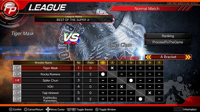 Fire Pro Wrestling World - Fighting Road: 2017 NJPW Junior Heavyweight Championship