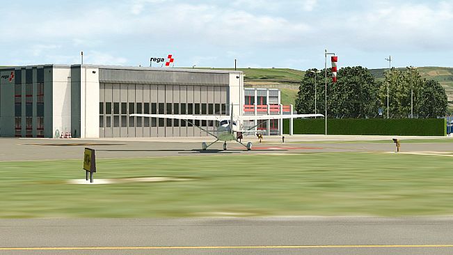 X-Plane 11 - Add-on: FlyLogic - Airport Bern-Belp