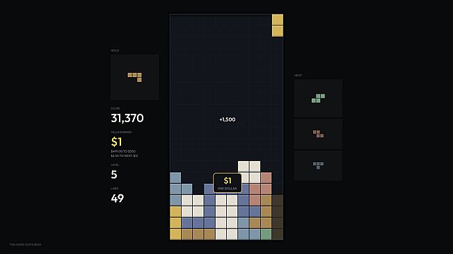 THIS GAME COSTS $500