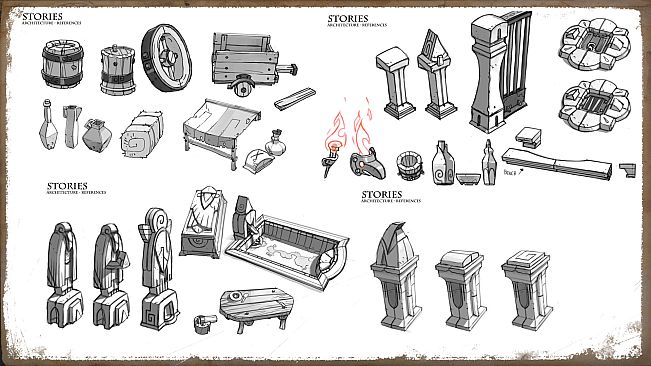 Stories: The Path Of Destinies Artbook