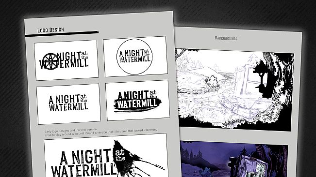 A Night at the Watermill – Artbook