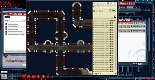 Fantasy Grounds - Pathfinder Map Pack: Starship Corridors