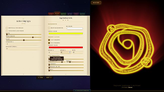 Magic Circle Generator