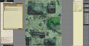 Fantasy Grounds - Pathfinder RPG - Pathfinder Flip-Mat - Lost City
