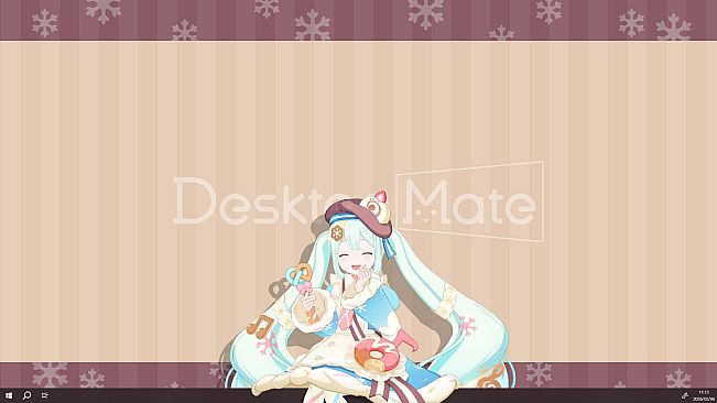 Desktop Mate SNOW MIKU 2026 Ver. DLC