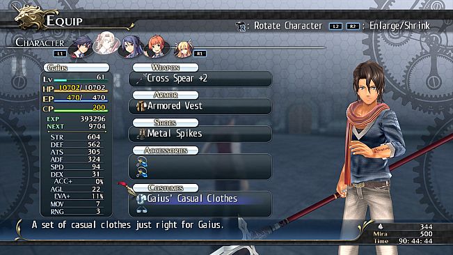 The Legend of Heroes: Trails of Cold Steel - Gaius' Casuals