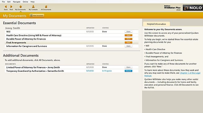 Quicken WillMaker Plus 2016