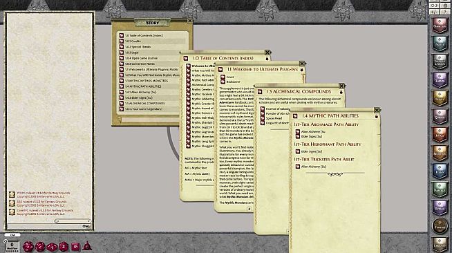 Fantasy Grounds - Mythic Monsters #5: Mythos (PFRPG)