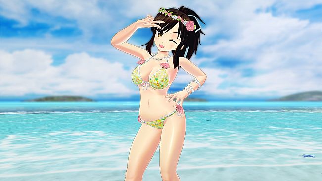 SENRAN KAGURA Peach Beach Splash - Sunshine Swimsuit Pack