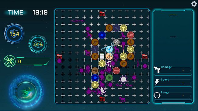 Tower defense for virus